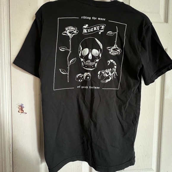 Lucky 3 tshirt size medium/small H&M men’s - Picture 3 of 5